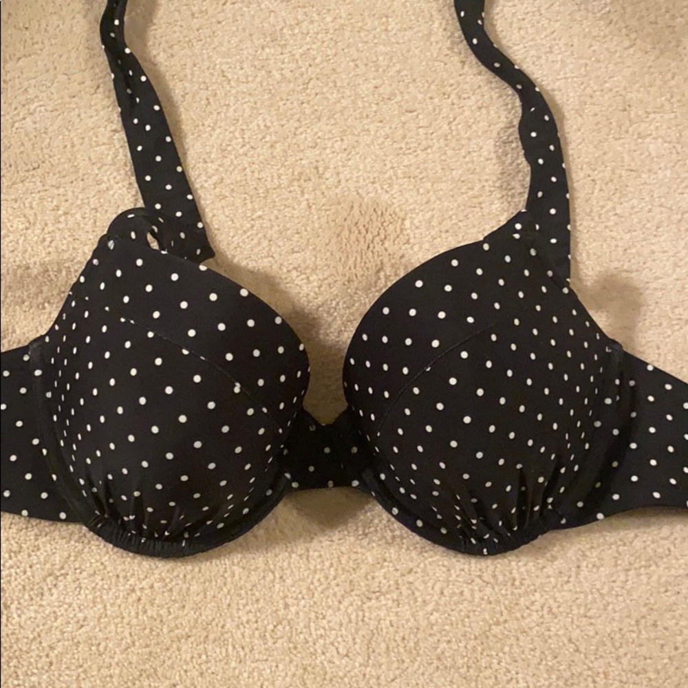 Polka Dot Bikini Top